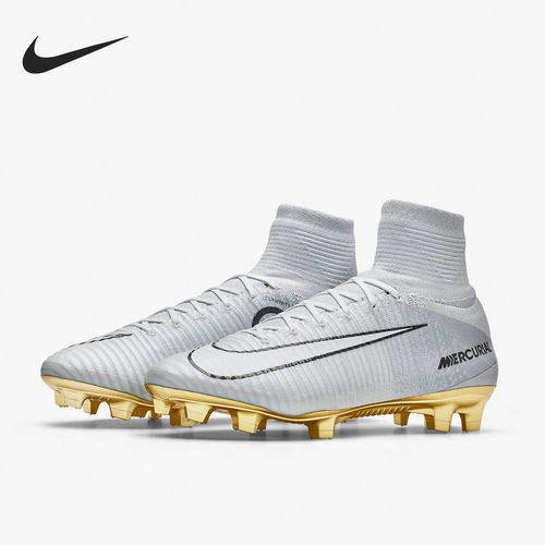Nike耐克正品刺客11CR7高帮FG长钉减震防滑耐磨足球鞋903248-100
