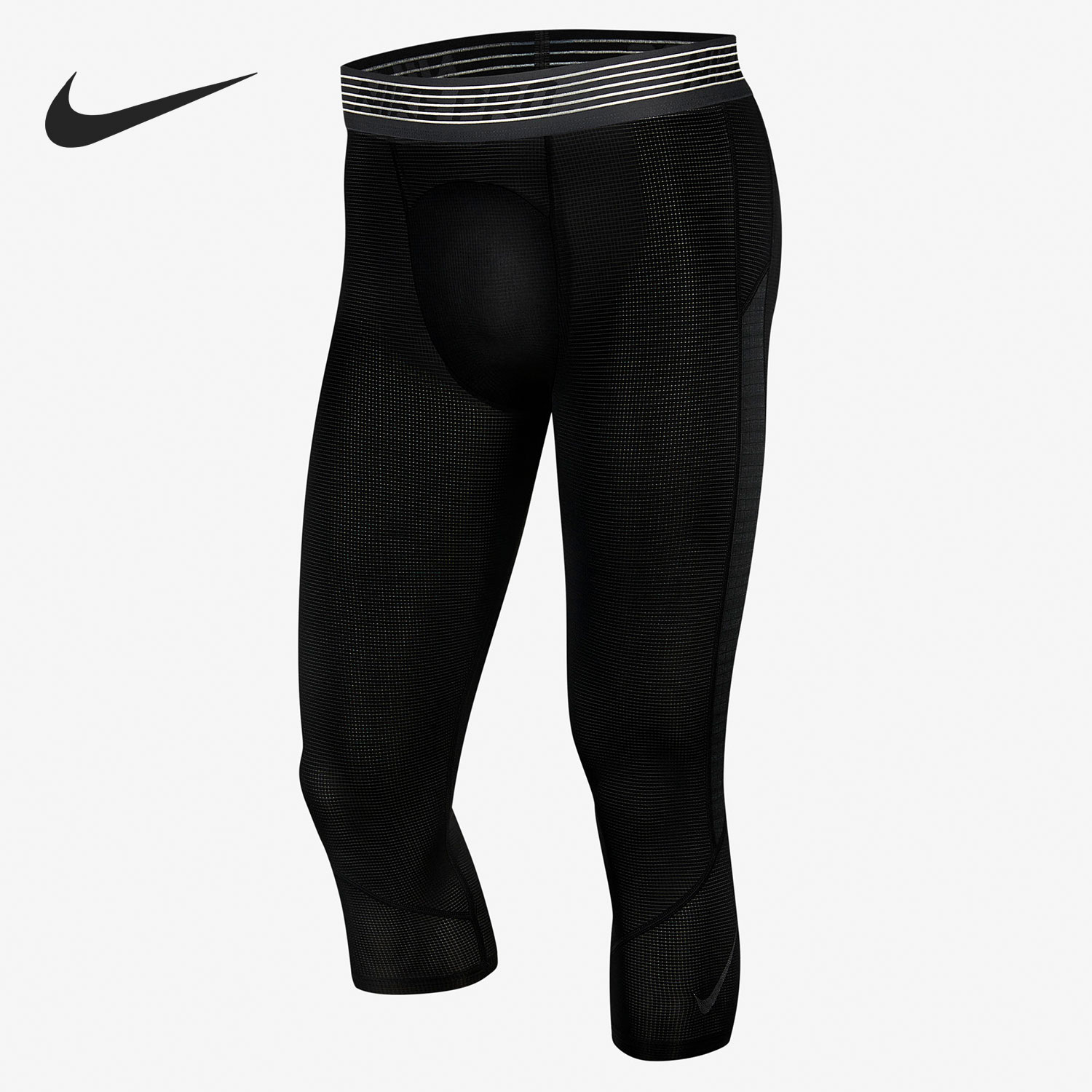 Nike/耐克正品 PRO 3/4 男子训练跑步健身紧身七分裤 CN9653-010