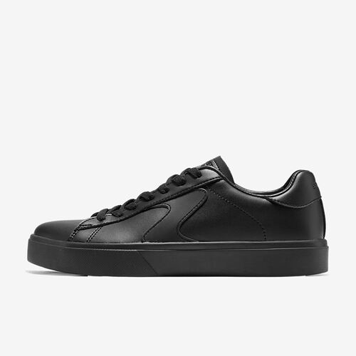 Skechers斯凯奇正品kids大童低帮系带休闲运动板鞋310095L-BBK