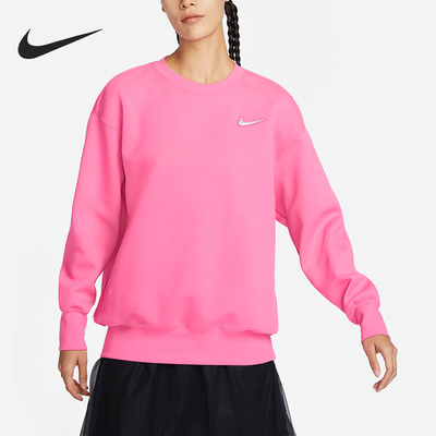 Nike/耐克 正品龙年款女士圆领舒适运动休闲卫衣FZ6537-684