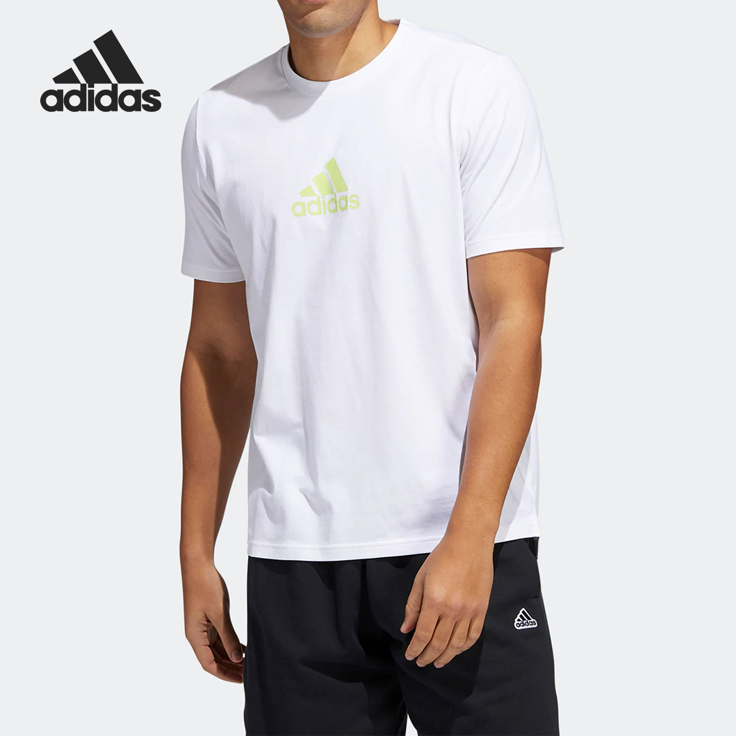 Adidas/阿迪达斯男子透气短袖