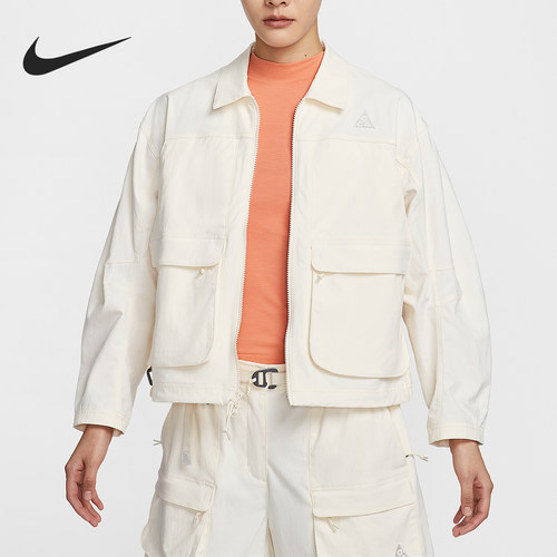 Nike/耐克正品Sportswear女士户外宽松翻领外套HV0584-110