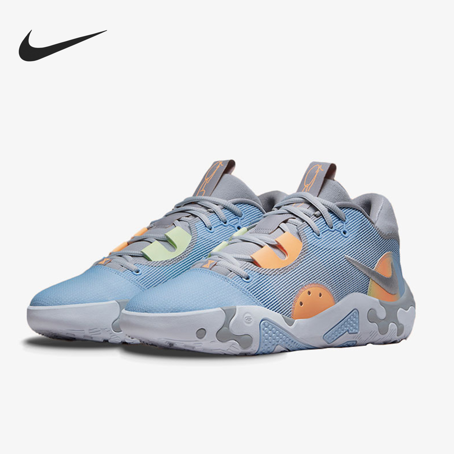 Nike/耐克 正品PG 6男士网面耐磨缓震拼接篮球鞋DC1974-401