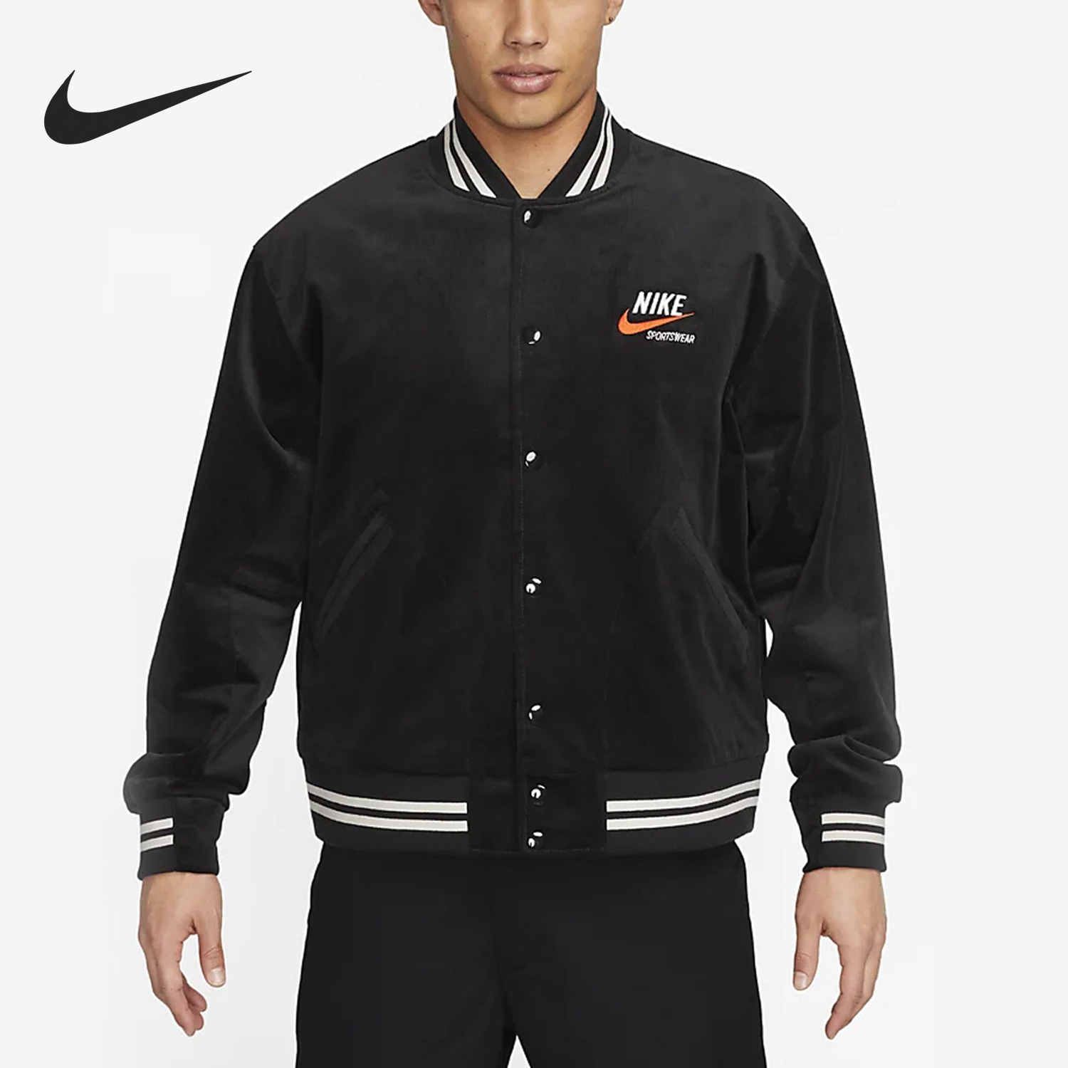 Nike/耐克正品春季新款男子运动灯芯绒夹克外套DV9998-010