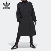 Adidas 外套HN3335 VERSION女子长款 阿迪达斯正品 三叶草BLUE