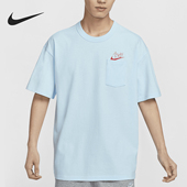 耐克正品 Sportswear 男士 Nike 满分口袋休闲T恤HF6594 474