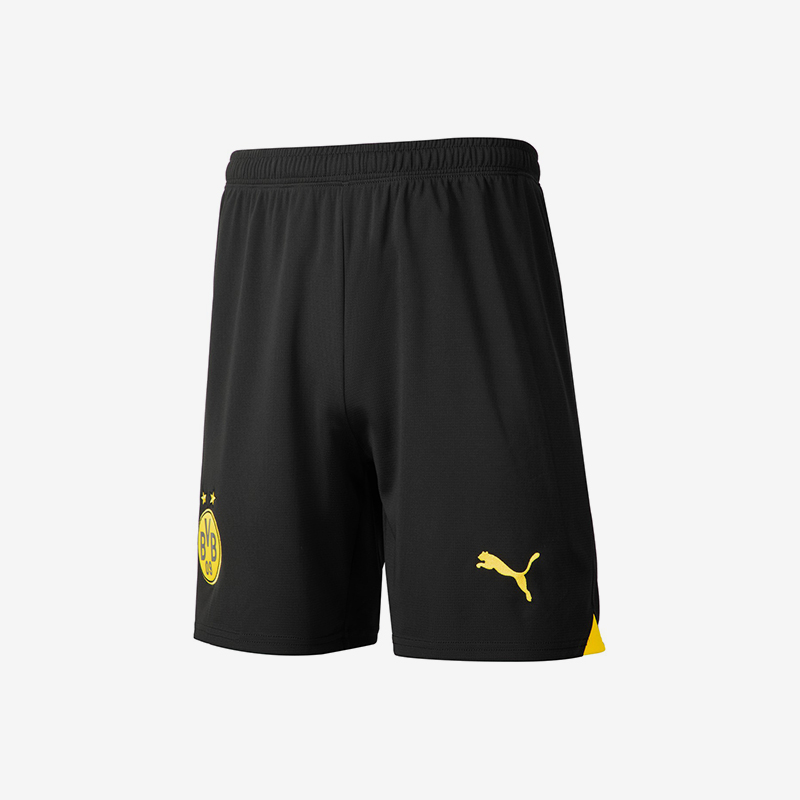 Puma/彪马正品多特蒙德球迷版男士足球透气运动短裤770636-02