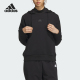 女士连帽休闲运动针织卫衣IZ1628 新款 Adidas 阿迪达斯正品
