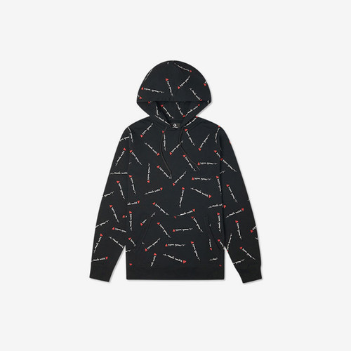 Converse/匡威正品2025新款男子印花休闲连帽卫衣10022411-A01