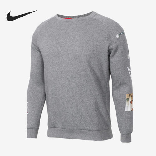 Nike/耐克正品春秋新款男子运动圆领针织长袖卫衣CD5872-091