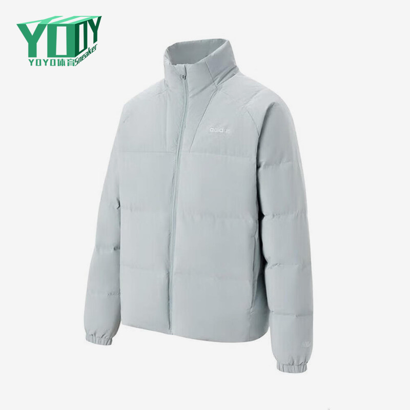 Adidas/阿迪达斯正品冬季男士立领拉链经典复古保暖羽绒服KC4633