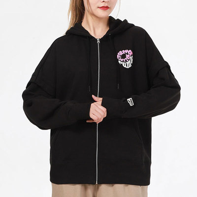 彪马女子休闲透气连帽夹克外套