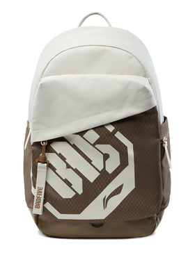 李宁正品2024新款CROSS男女同款经典百搭运动休闲双肩包ABSU227-1