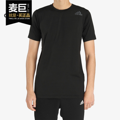 阿迪达斯正品男士运动短袖