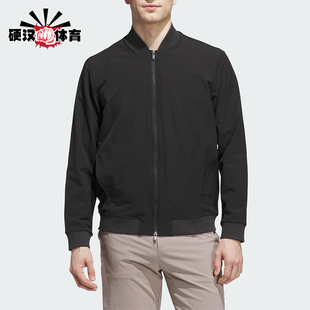 Adidas/阿迪达斯正品春秋男士拉链高尔夫飞行员领运动夹克JL5367