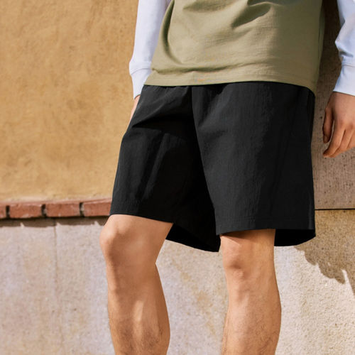 Skechers斯凯奇正品男轻便舒适百搭休闲运动短裤L126M028-0018