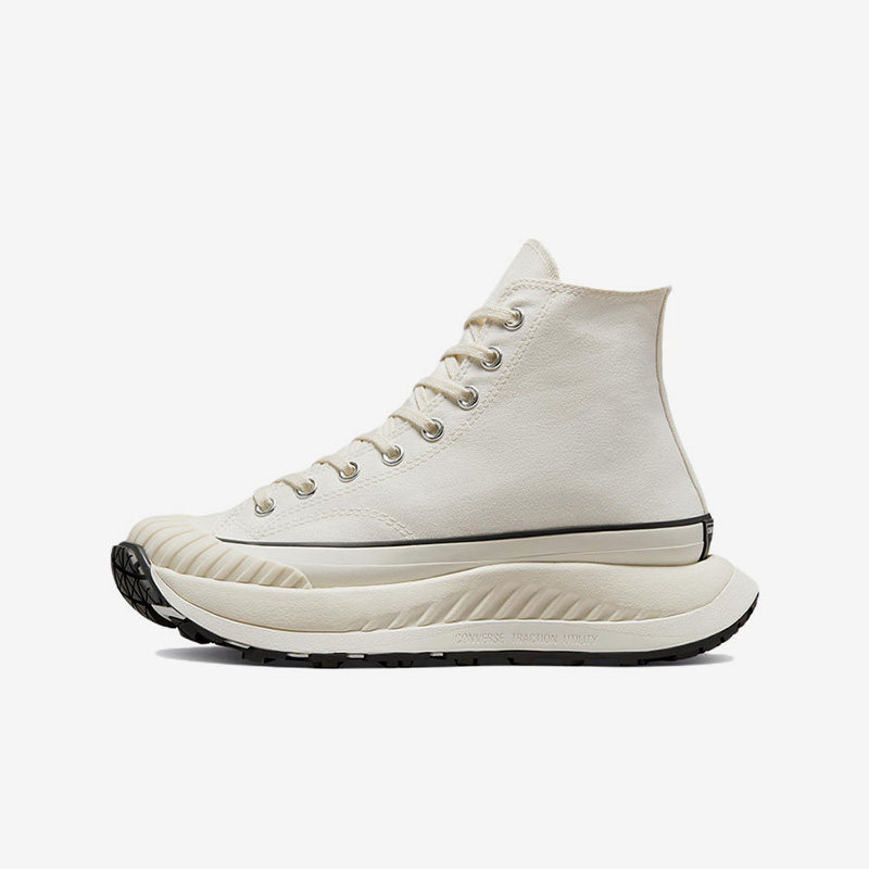 Converse匡威男女厚底增高帮运动休闲帆布饼干板鞋A01682C