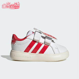 婴童日常低帮魔术贴休闲运动鞋 Adidas 款 春季 KJ8652 阿迪达斯正品