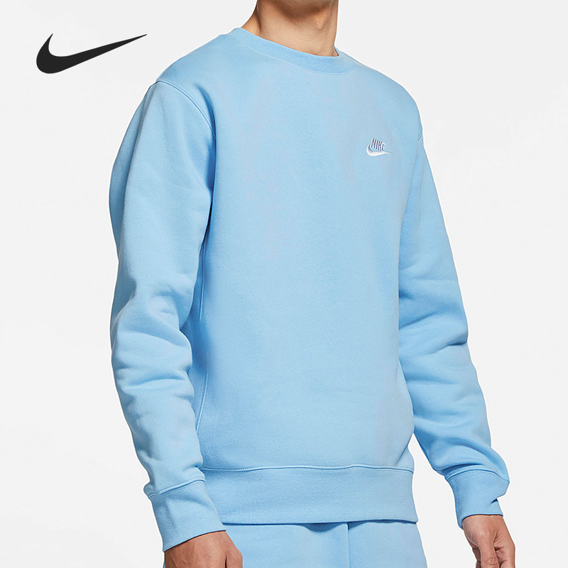 耐克男子圆领起绒卫衣