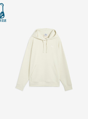 Puma彪马女子运动休闲刺绣连帽抽绳套头卫衣694091-87