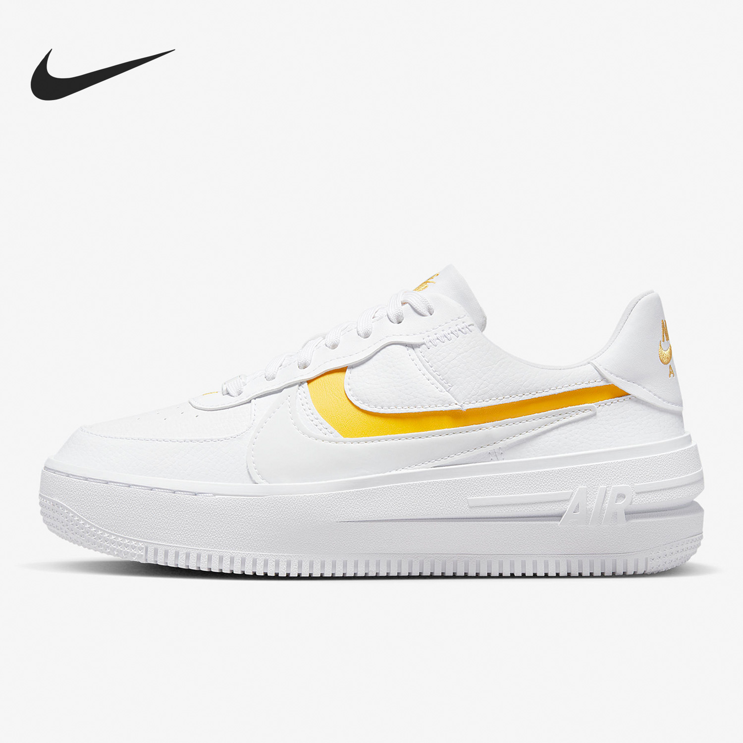 Nike/耐克正品AF1 PLT.AF.ORM女子运动厚底板鞋DJ9946-102