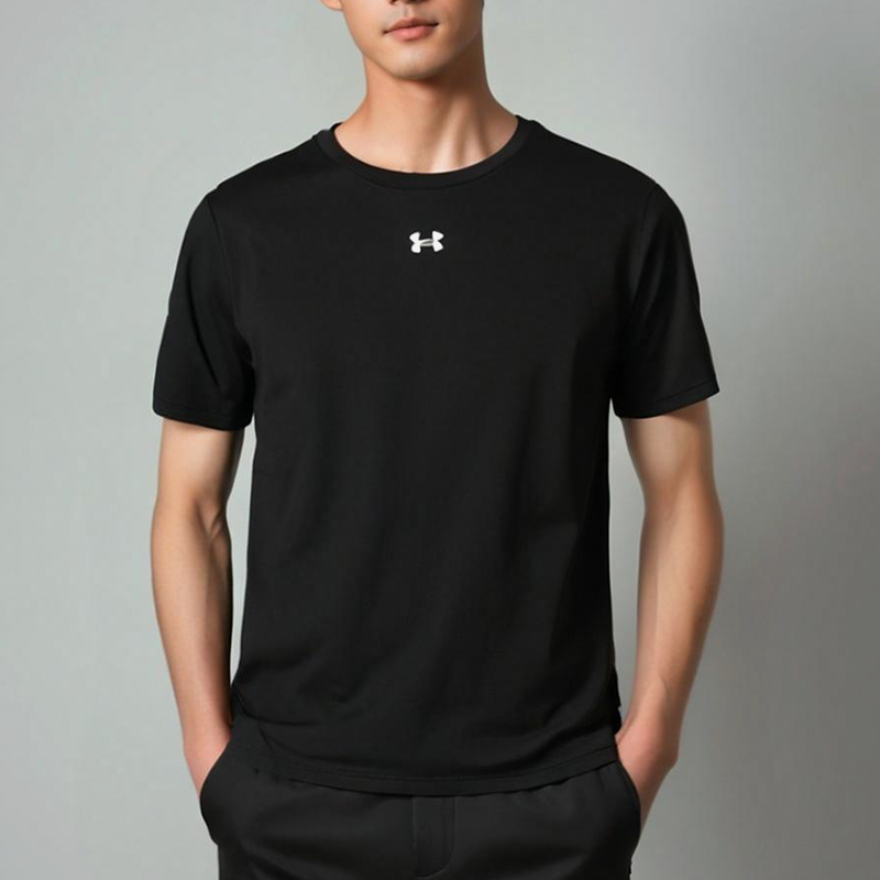 UA/安德玛正品男士夏季透气经典训练舒适休闲短袖T恤25500505-001