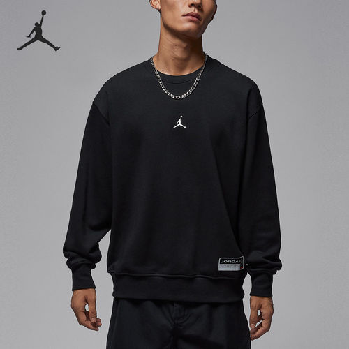 Nike/耐克正品JORDAN男士套头针织运动圆领卫衣IO7830-010