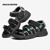 斯凯奇正品 夏季 新款 Skechers 男子透气休闲运动凉鞋 237197
