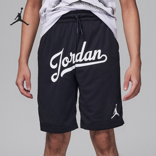 Nike/耐克正品Jordan新款夏季大童针织宽松短裤HM4741-088