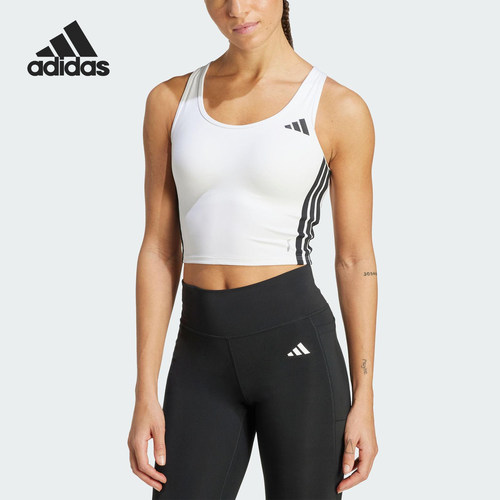 Adidas/阿迪达斯正品2025夏季款女士工字背设计内衣KC2471