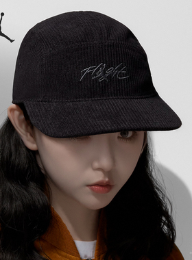 Nike/耐克正品JORDAN男女同款运动灯芯绒棒球帽FV5297-010
