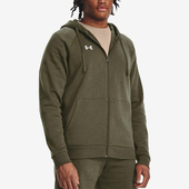 安德玛正品 2025新款 男子经典 复古针织连帽夹克外套1379767 390