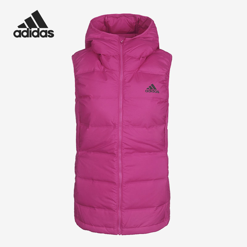 adidas阿迪达斯正品连帽羽绒马甲