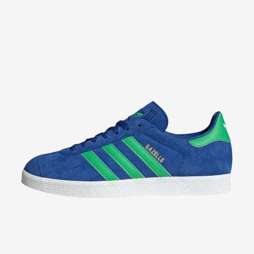Adidas阿迪达斯正品Gazelle男士耐磨车缝线系带圆头板鞋JH5389
