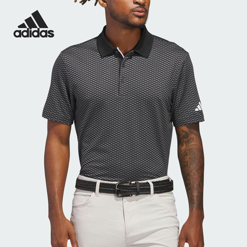 Adidas/阿迪达斯正品2025新款男士高尔夫运动POLO衫IM7869