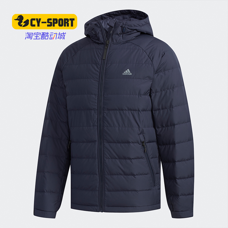 Adidas/阿迪达斯正品秋季新品男子运动休闲羽绒服外套EH4013