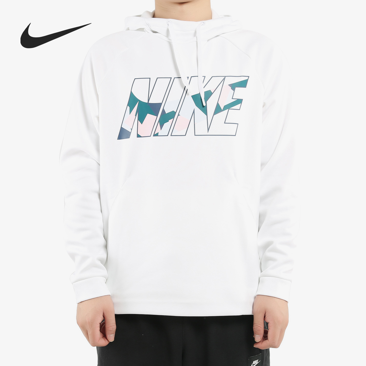 Nike/耐克正品男子加绒 LOGO 休闲运动连帽卫衣套头衫CK0914