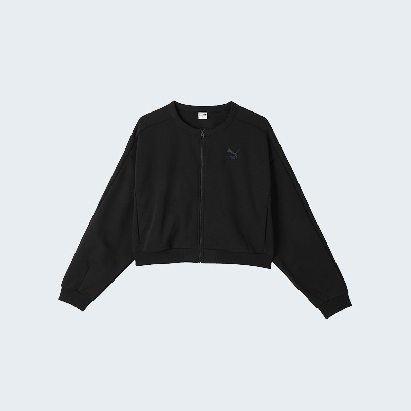 Puma/彪马正品T7 MX TRACK JACKET W女士圆领休闲刺绣外套