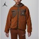 JORDAN大童仿羊羔绒连帽拼接外套HQ7968 Nike 耐克正品 228