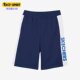 斯凯奇正品 夏季 新款 Skechers 男女儿童运动针织短裤 L222B004