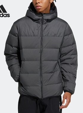Adidas/阿迪达斯 正品冬季新款男女运动连帽保暖羽绒服HZ2594