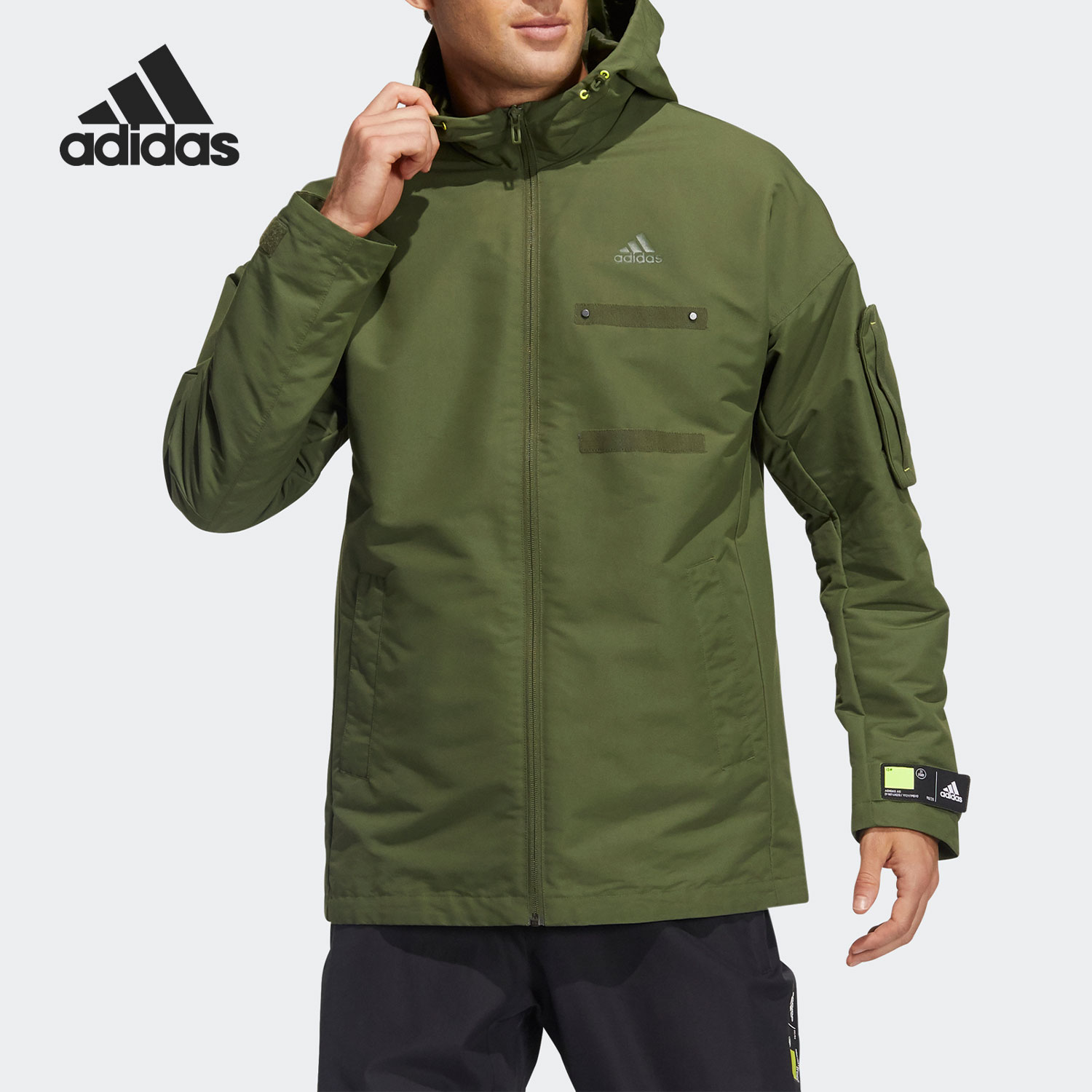 Adidas新款男子外套运动夹克