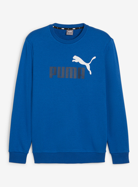 Puma/彪马正品新款男士运动休闲宽松透气圆领卫衣589007-21