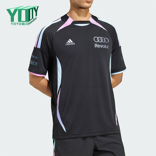 Adidas/阿迪达斯正品AU TG JSY AM 奥迪F1车队经典短袖T恤KE6662