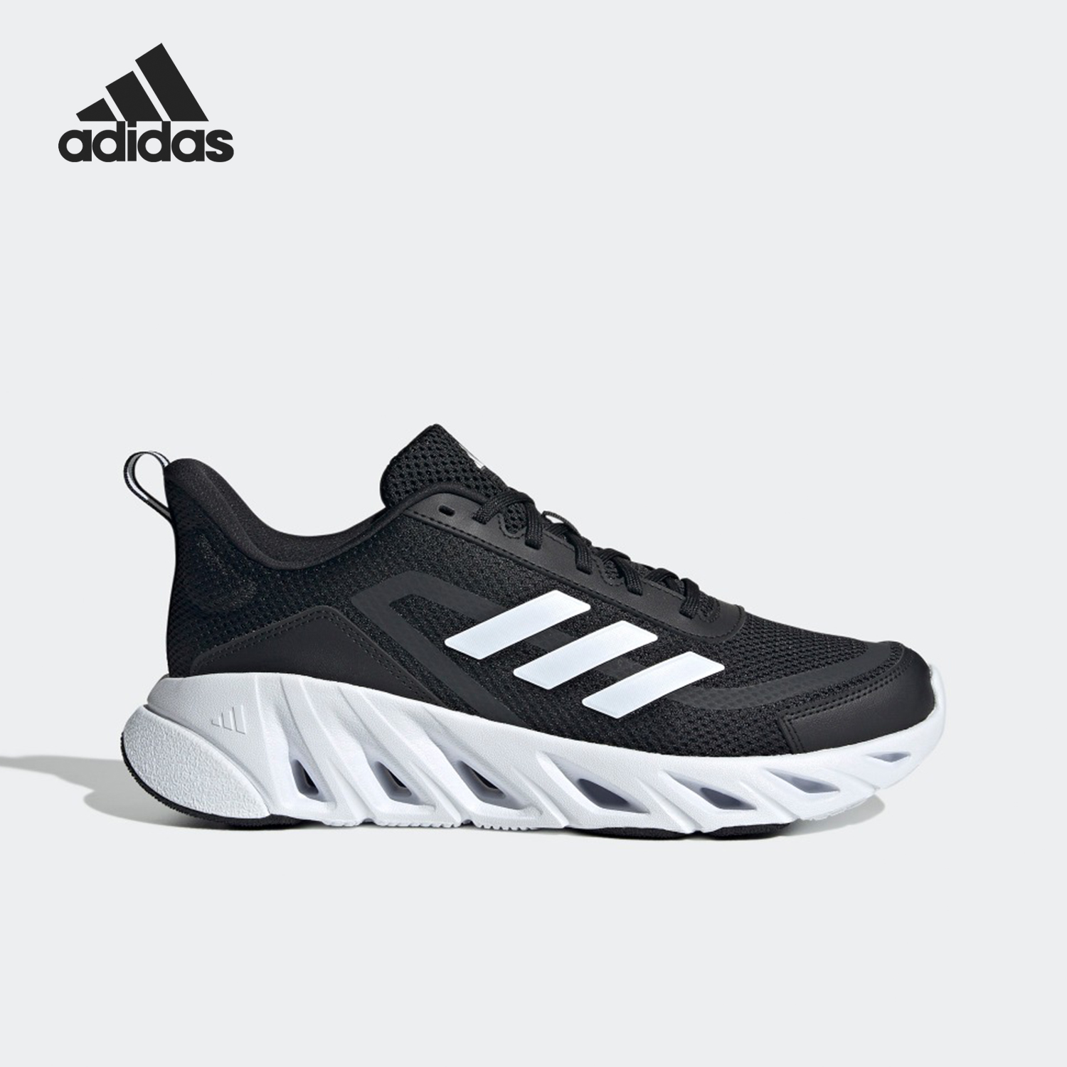 Adidas/阿迪达斯正品新款男女同款低帮简约系带跑步鞋JI2754