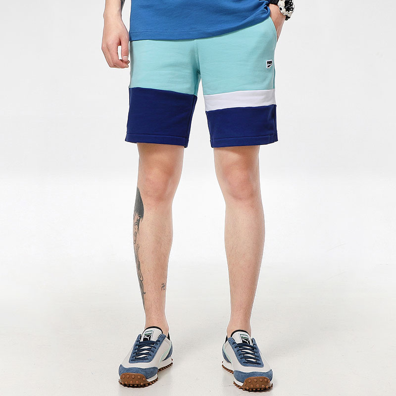 彪马男子运动休闲撞色短裤