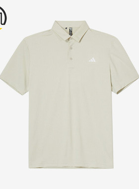 Adidas/阿迪达斯正品男士polo透气运动短袖高尔夫球服JY5475