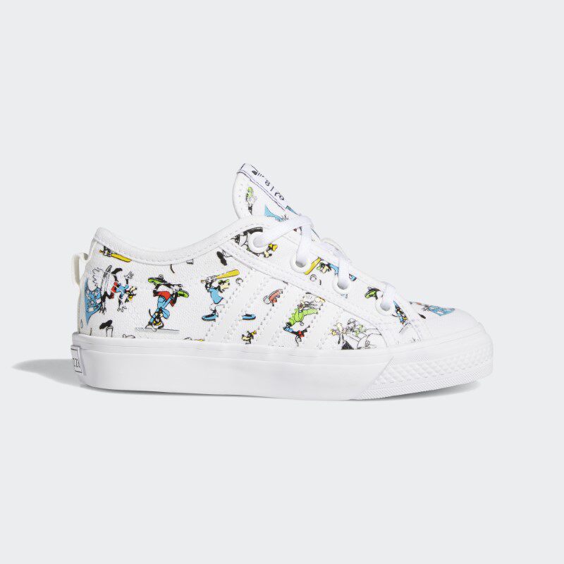 Adidas/阿迪达斯正品三叶草 NIZZA DISNEY 联名儿童运动鞋FW3823