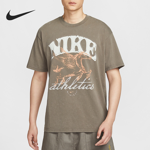 耐克正品 IH5070 夏季 宽松复古印花透气针织短袖 289 男士 Nike