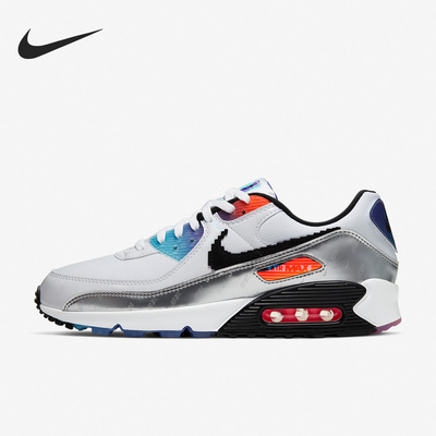 Nike/耐克正品Air Max 90男女舒适运动耐磨跑步鞋 DC0832-101